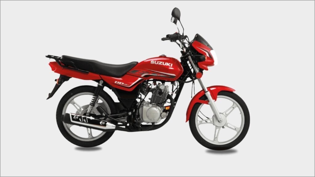 Suzuki 110 in Red Colour