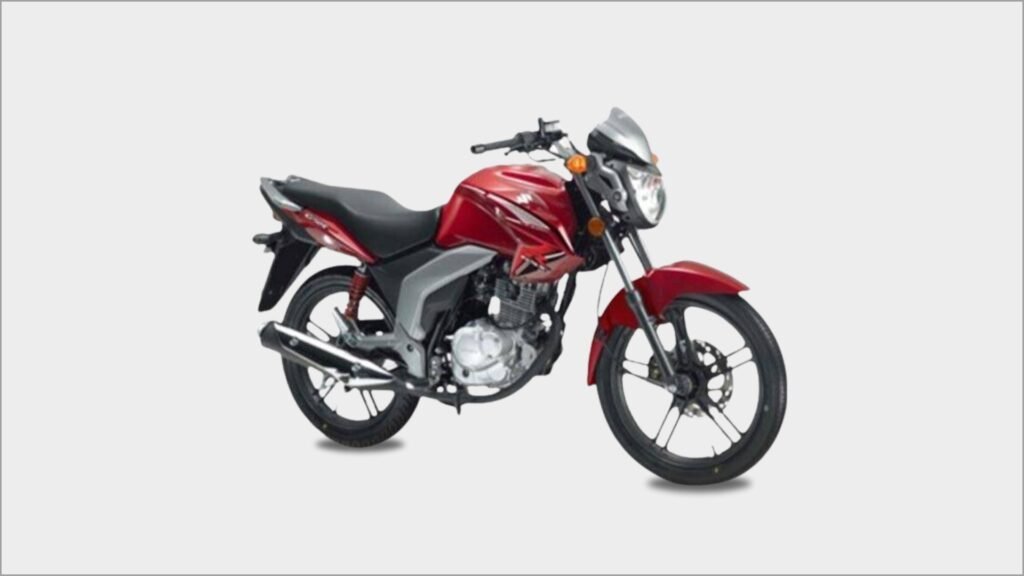 Suzuki 125 in Red Colour