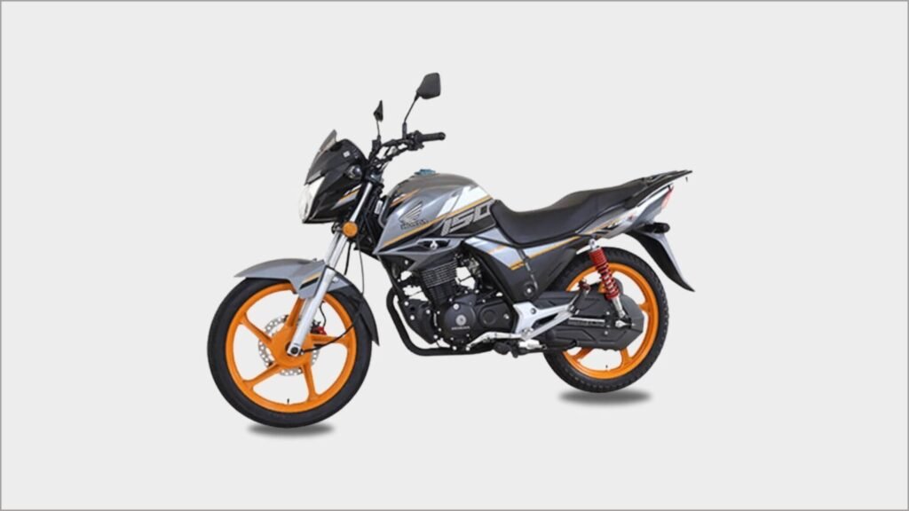 honda 150 in balck colour